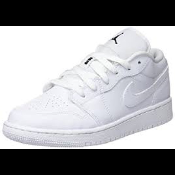 air jordan 1 low bg white